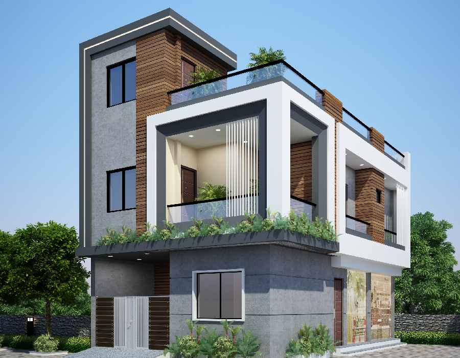 Elegant 4BHK House Design