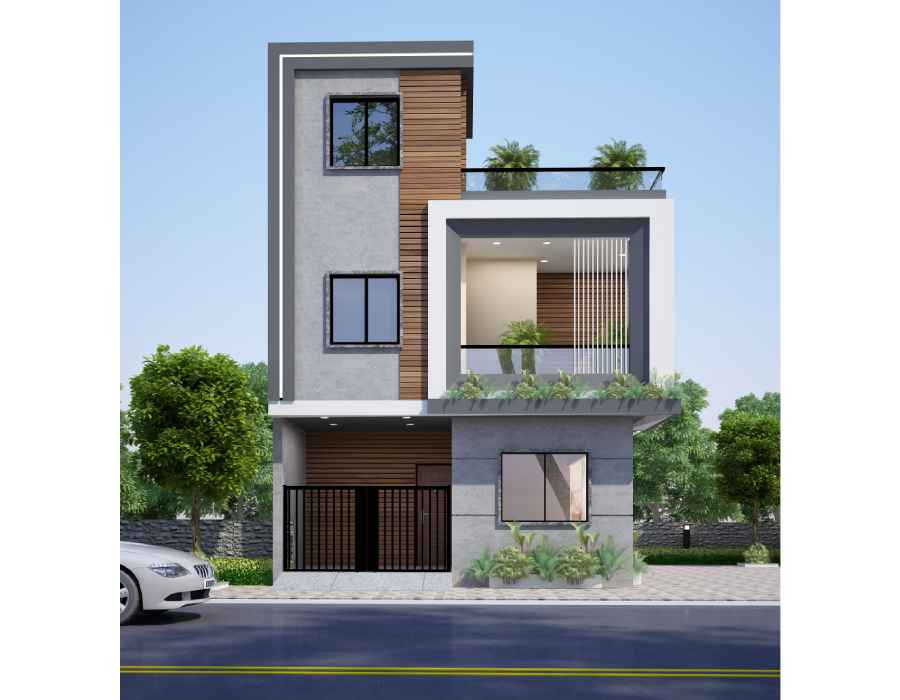 Elegant 4BHK House Design