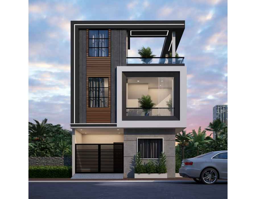 Elegant 4BHK House Design